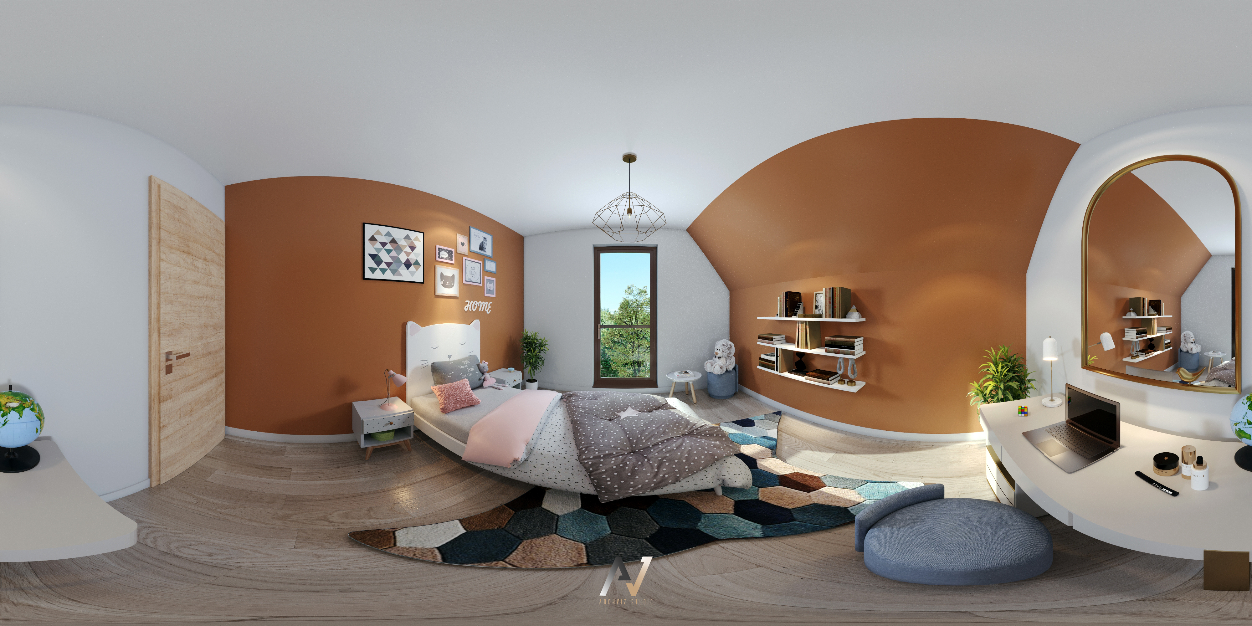 Arc Vauven Building | 360 interior renderings-11