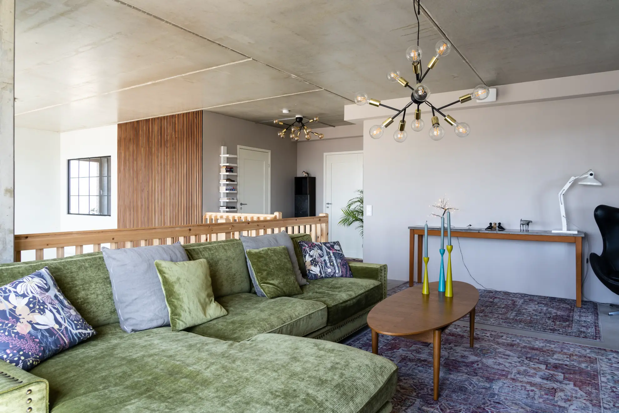 瑞典斯德哥尔摩现代都市景观复式公寓设计-13