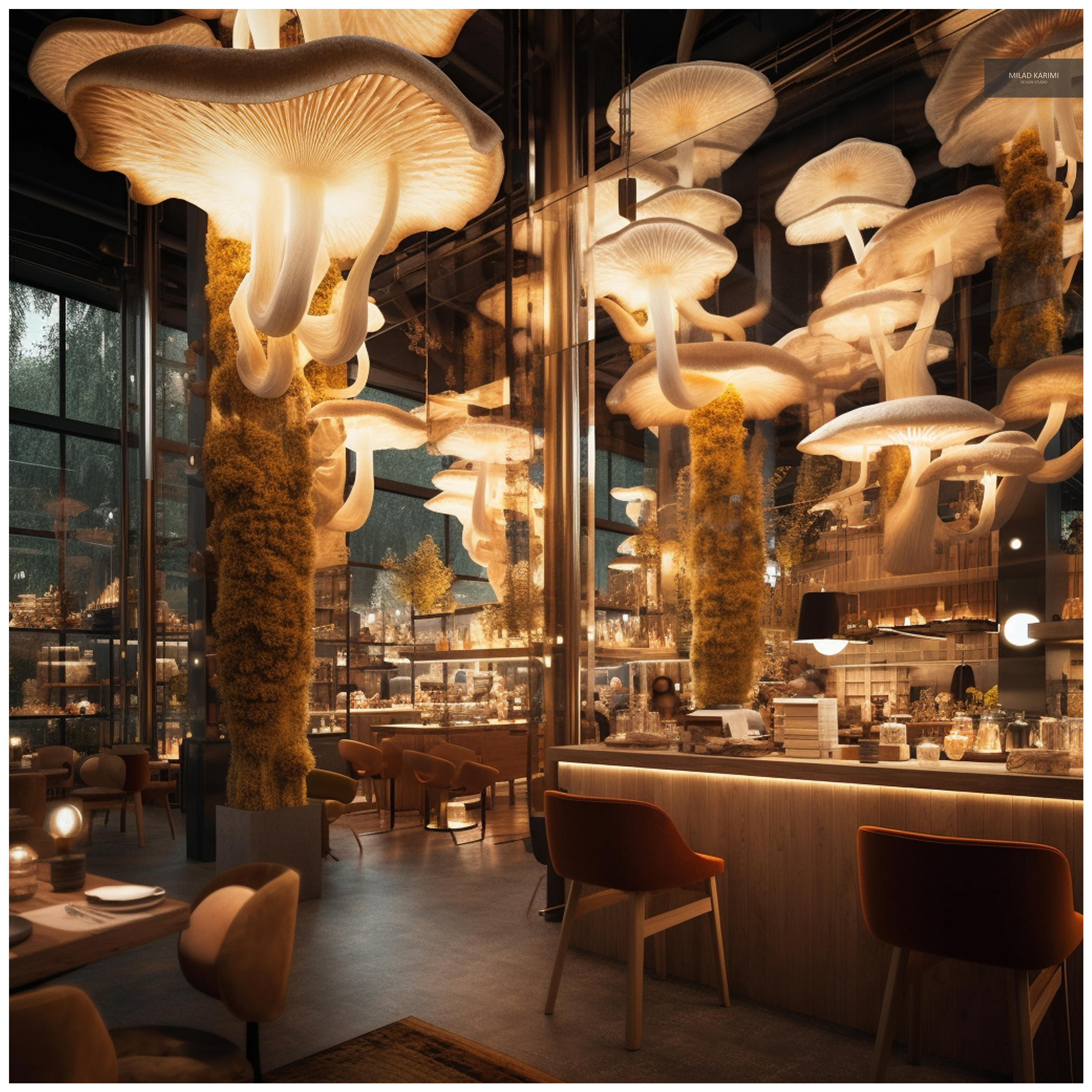 Mushrooms in Interior Design - Part 02-3