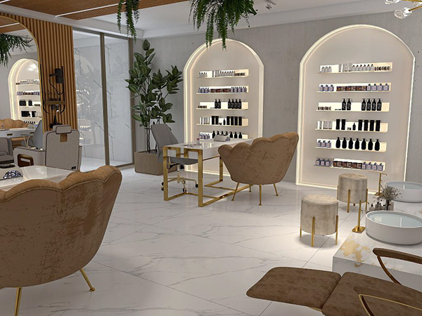 INTERIOR DESIGN BEAUTY SALON / DISEÑO SALON DE BELLEZA-1