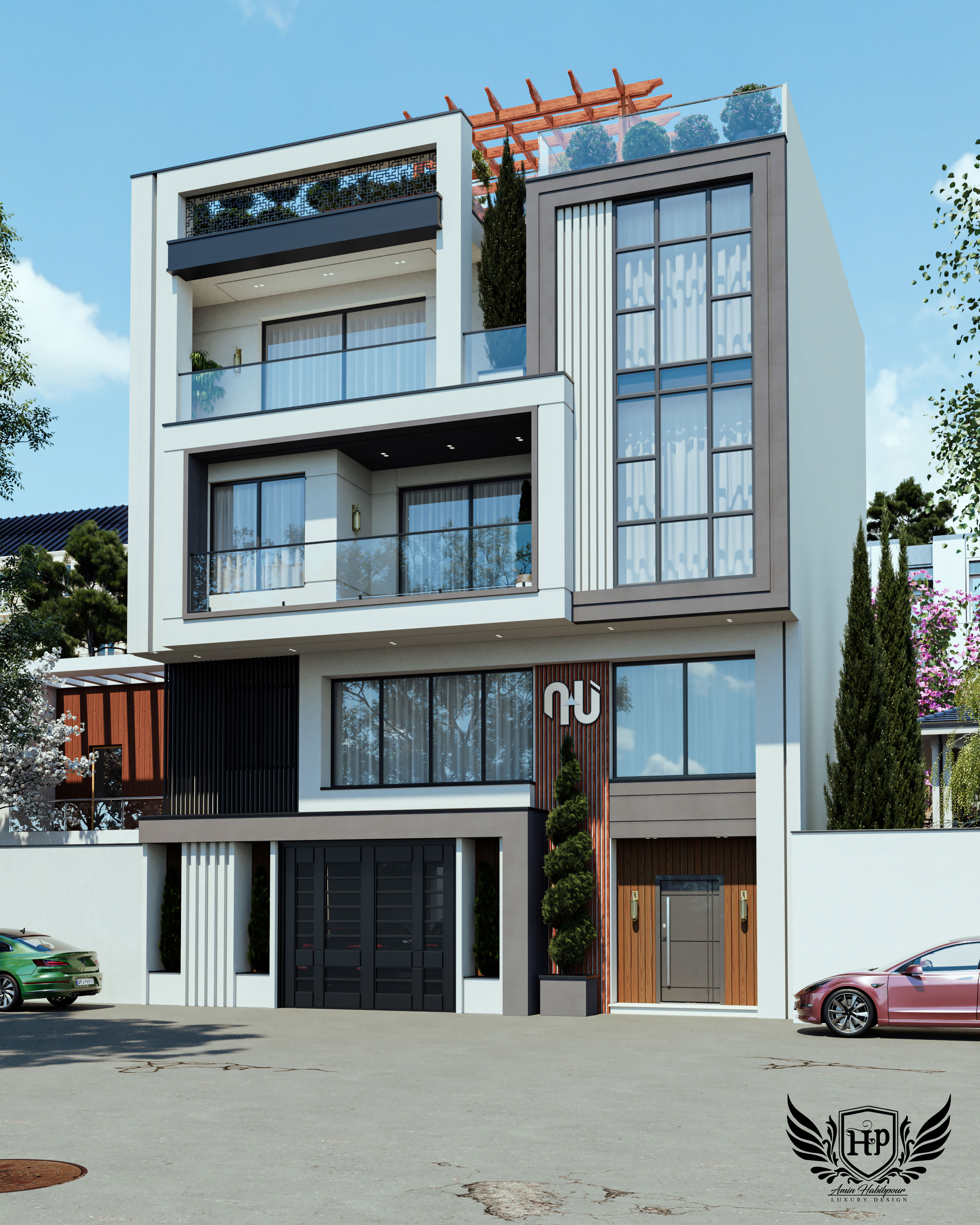 Exterior modern design-1