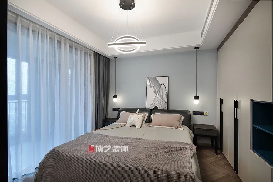 嘉兴优尚花园 150㎡现代简约设计，大气而简约的生活空间-30
