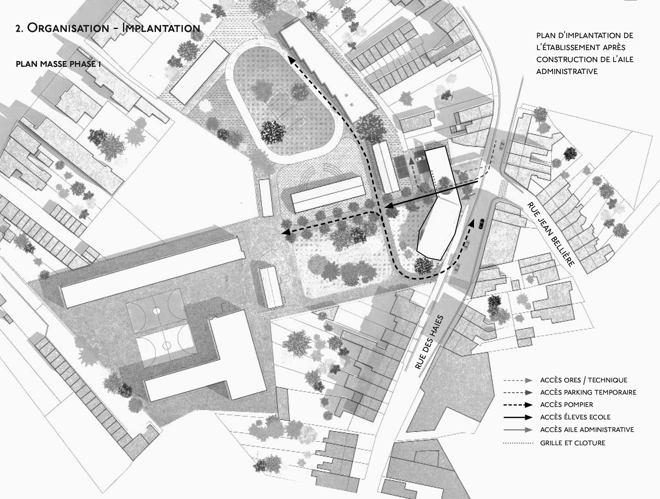 Marcinelle II School · 绿色校园的边界之美丨比利时丨LT2A,OPEN ARCHITECTES-34