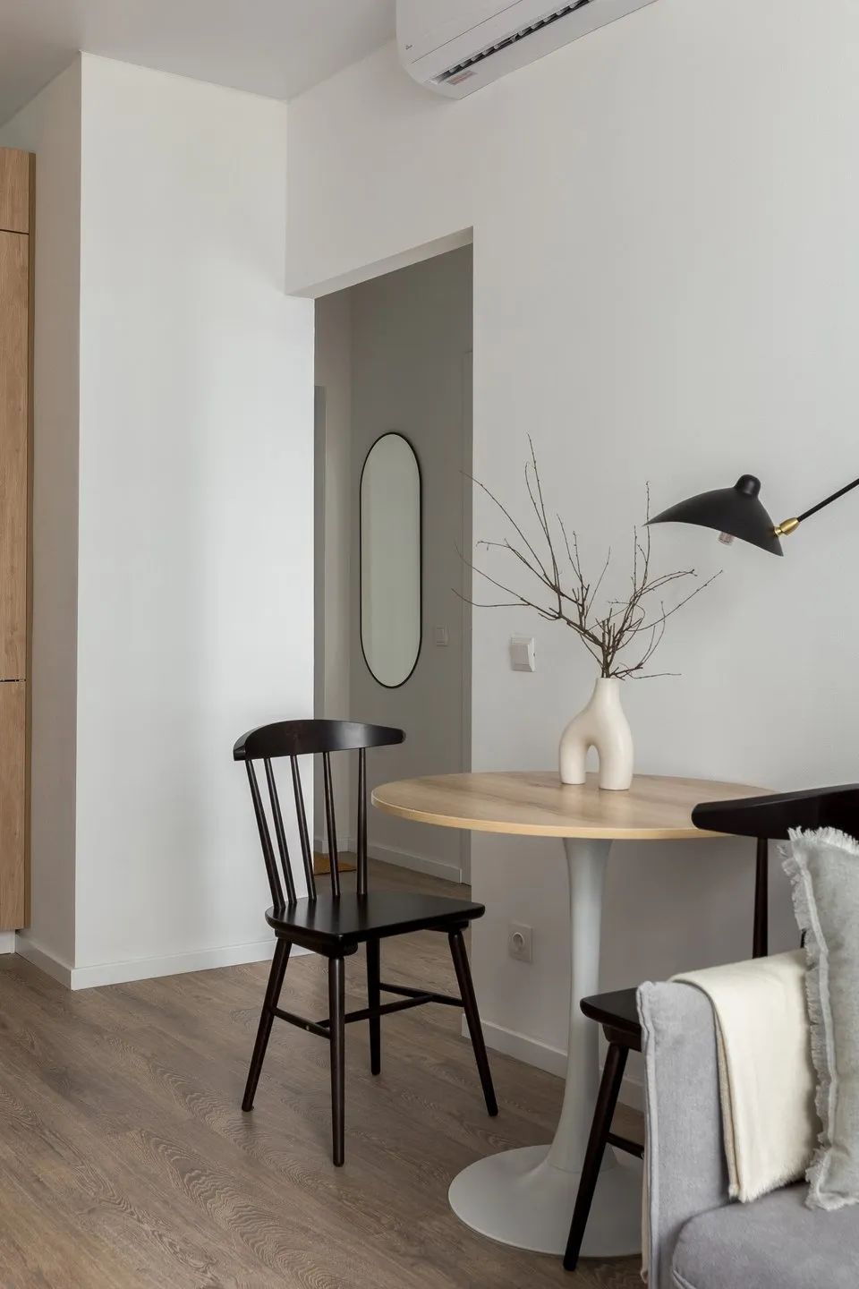 32㎡斯堪的纳维亚风格小公寓设计丨Amina Kondratyeva-11