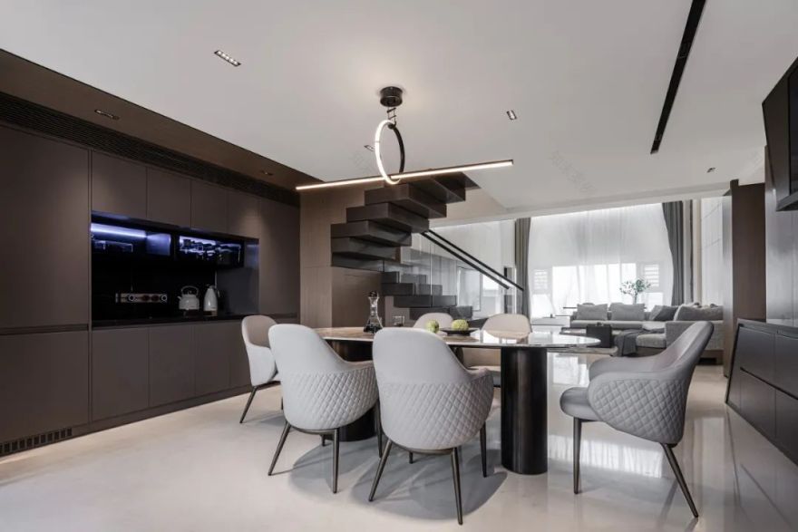 减法加一 · 极简主义顶层复式设计丨中国揭阳丨大泽建筑设计-22