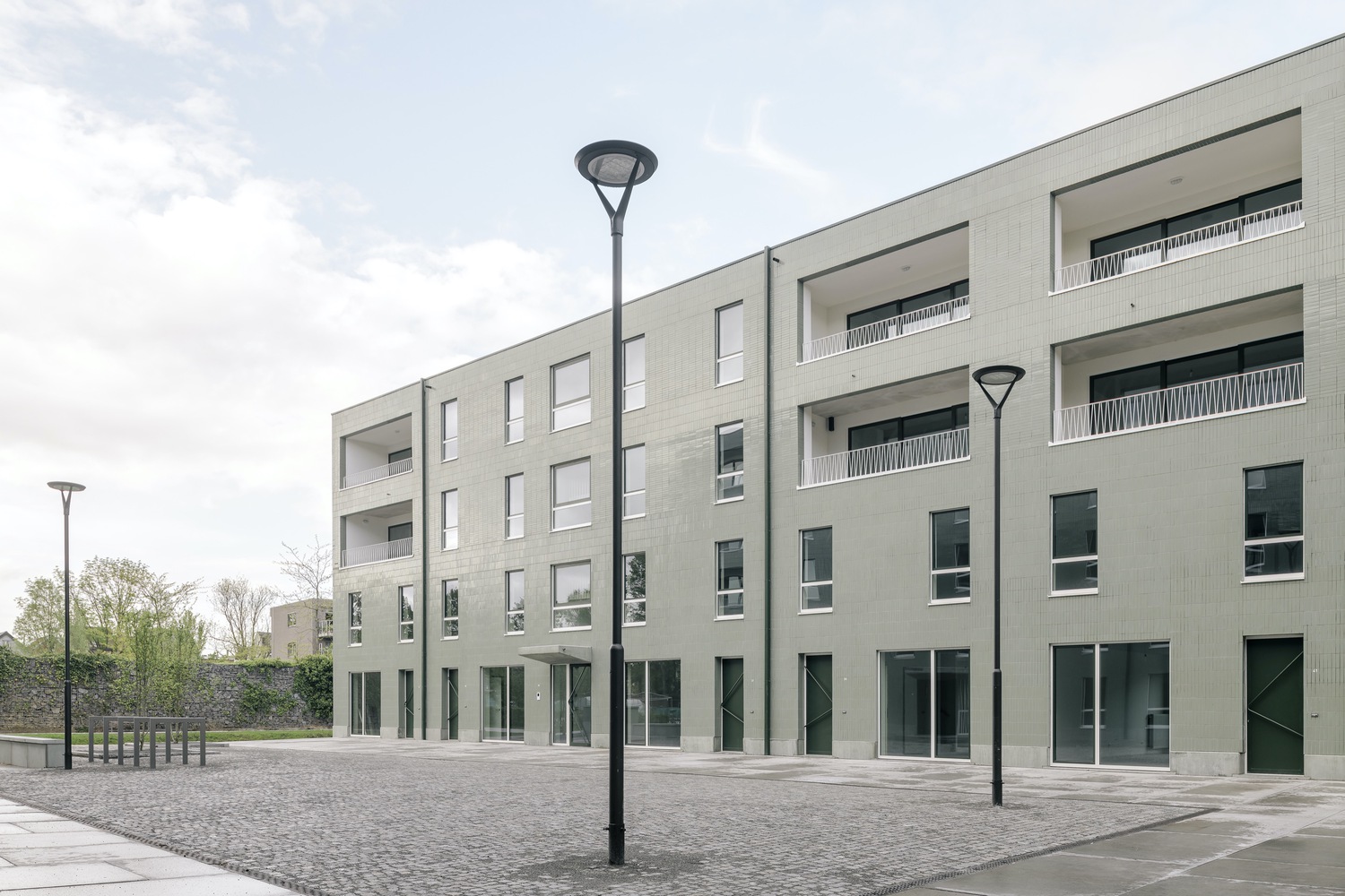 绿意盎然荷兰住宅设计丨比利时安特卫普丨Barchitecten-15