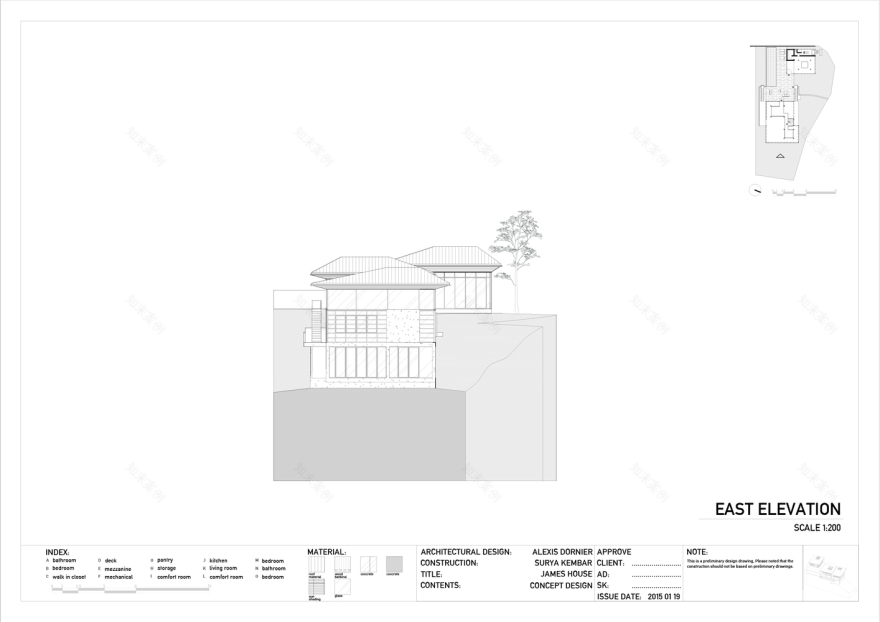 印尼 Ubud 丛林中的现代传统交融之家-71