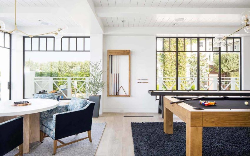 加州新港海滩现代别墅,打造完美阳光逃离-2