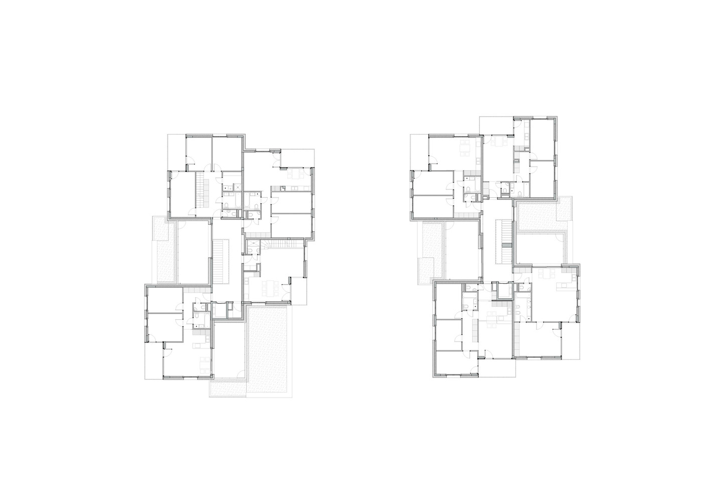 Kőér 2 住宅楼丨匈牙利布达佩斯丨epitesz studio-54