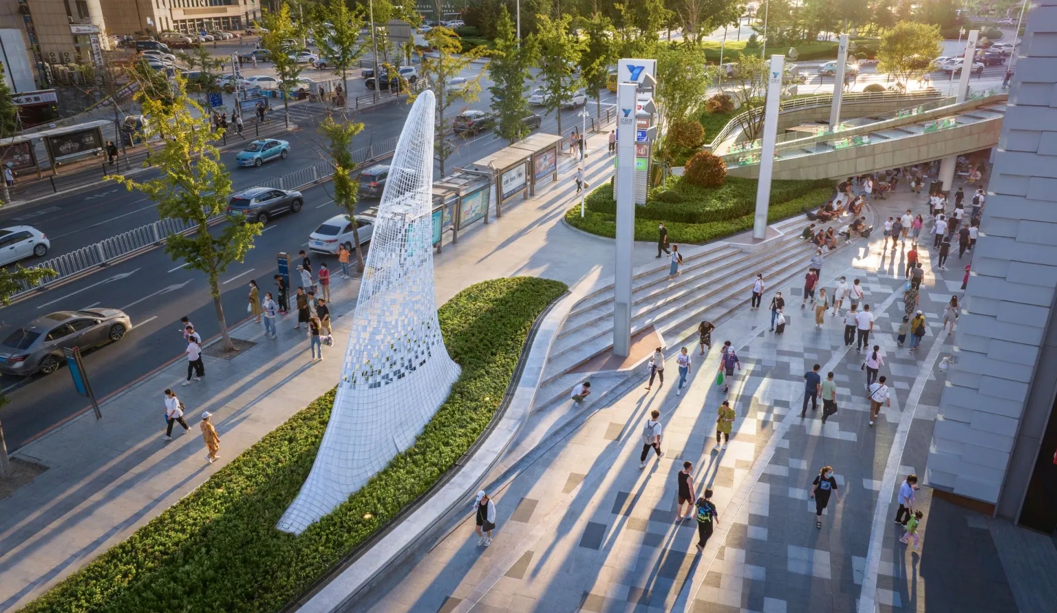 大连亿合城商业景观改造丨中国大连-8