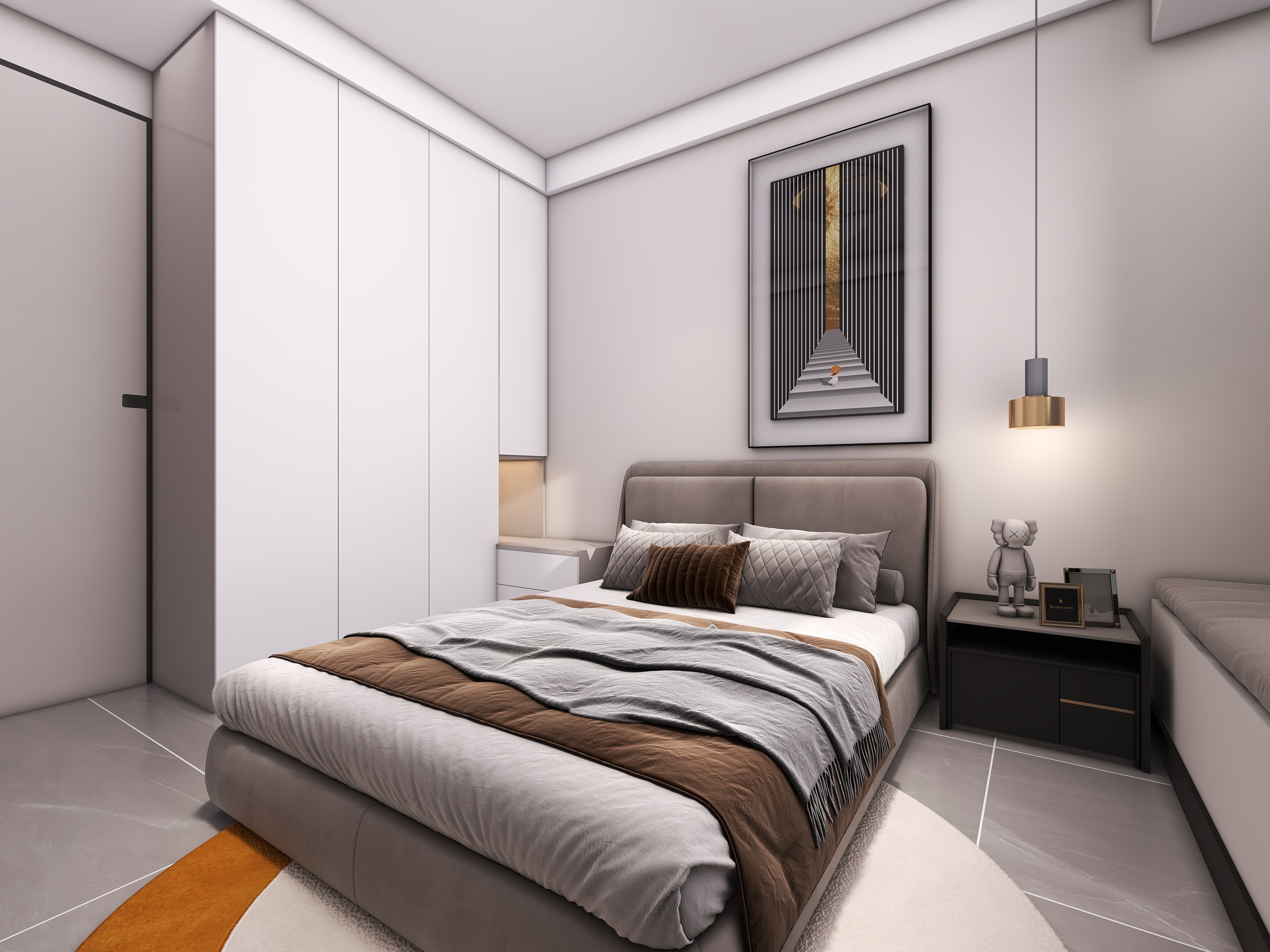 四川成都望江水岸（161平方意式轻奢四居室）-56