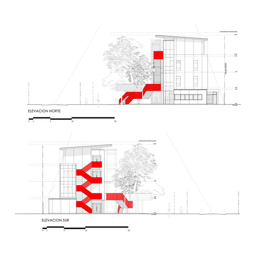 Edificio K,智利自治大学建筑与建设学院丨Schmidt Restrepo Arquitectos-57