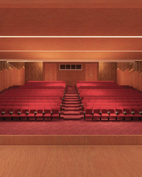 Theater Hall Design (Acoustic Treatment)