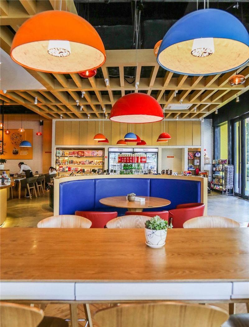 暖黄空间，舒适享受——便当餐厅“饭范”设计赏析-46