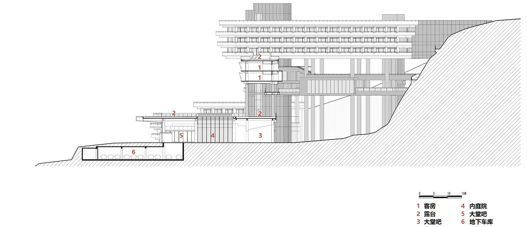 徐州园博园宕口酒店丨中国徐州丨筑境设计-90