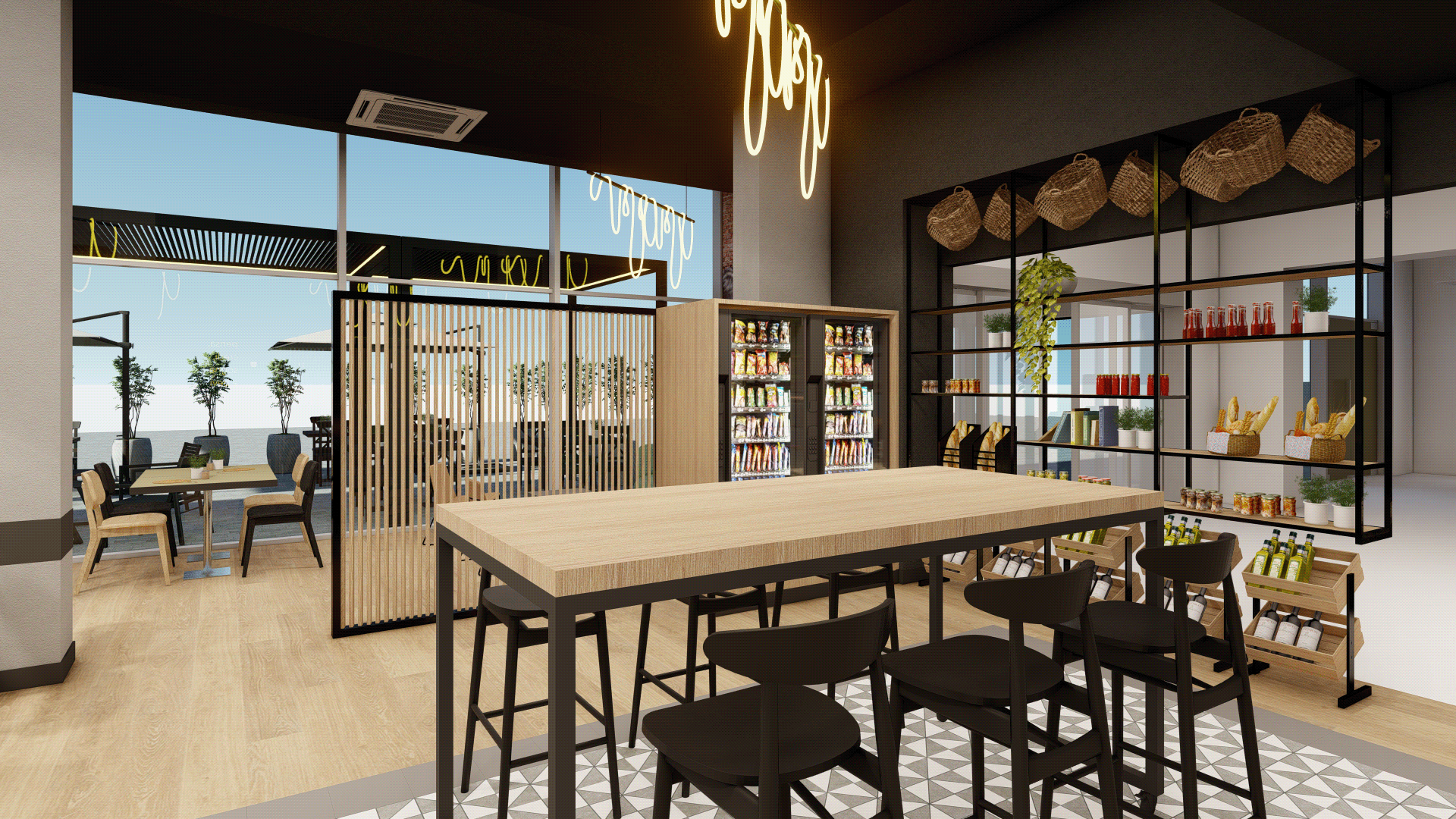 Atelier Domh 披萨店室内设计-13