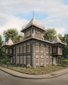 Railway Engineer's House 重建丨俄罗斯雅罗斯拉夫尔丨Razdvigalov Andrew 等