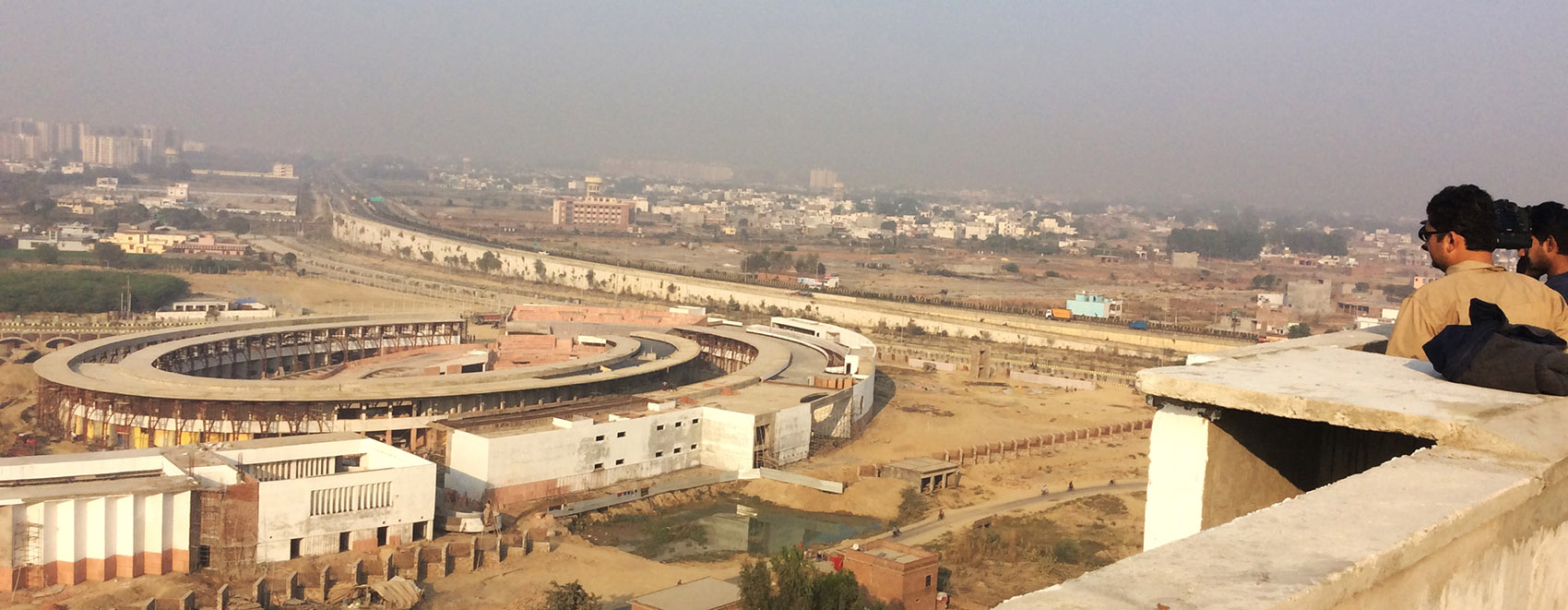 印度红拱螺旋城市市集-Avadh Shilpgram / Archohm Consults-67