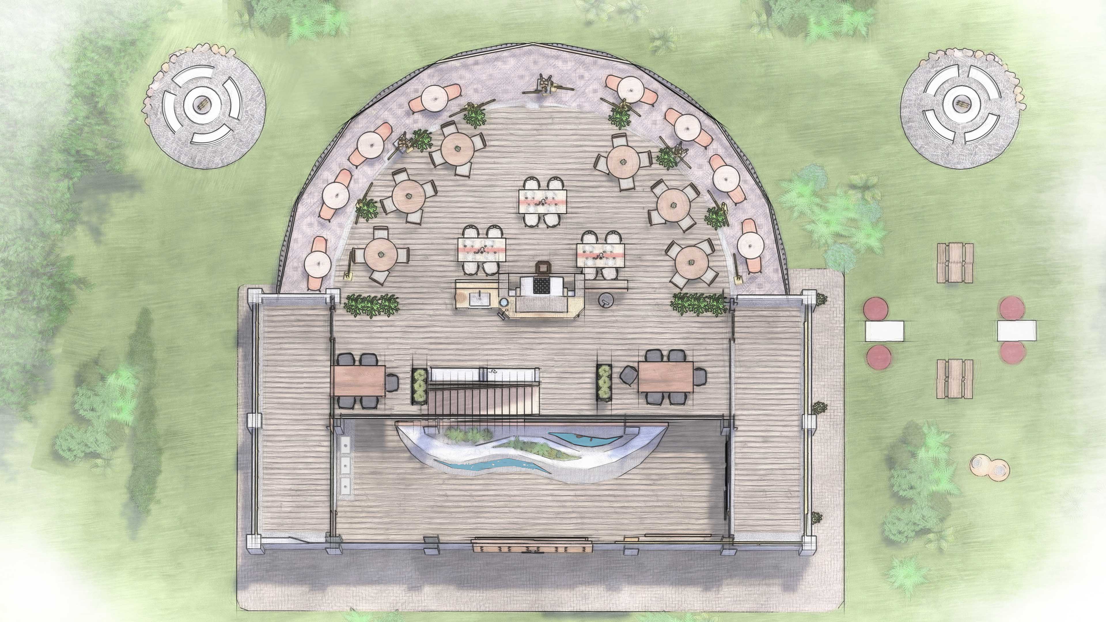 Conceptual design for a Restaurant in Guatemala-2