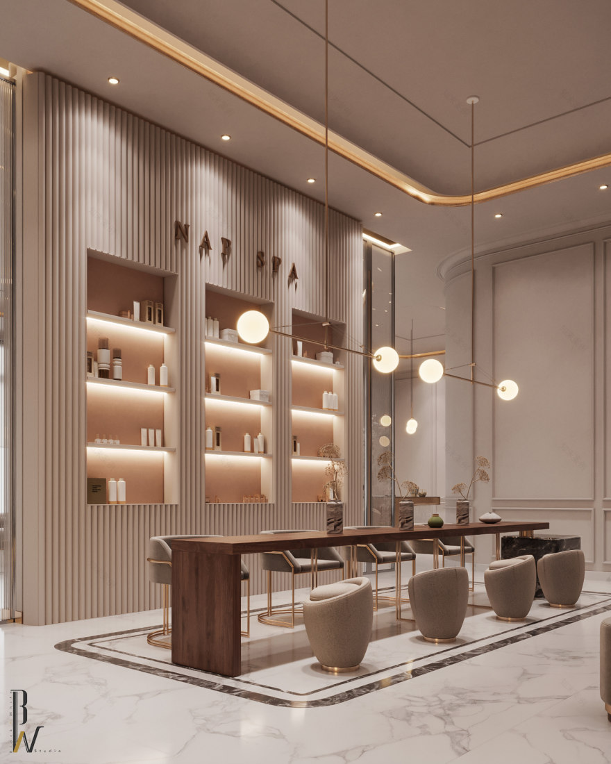Beauty Center 设计丨阿联酋丨Black N White-15