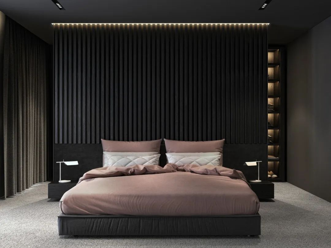 深色家居设计，低调奢华的美感-25