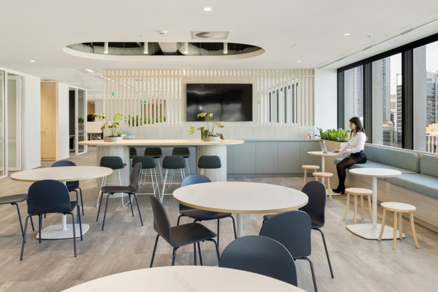达令港塔楼办公空间设计丨澳大利亚悉尼丨Creo Design Group-13