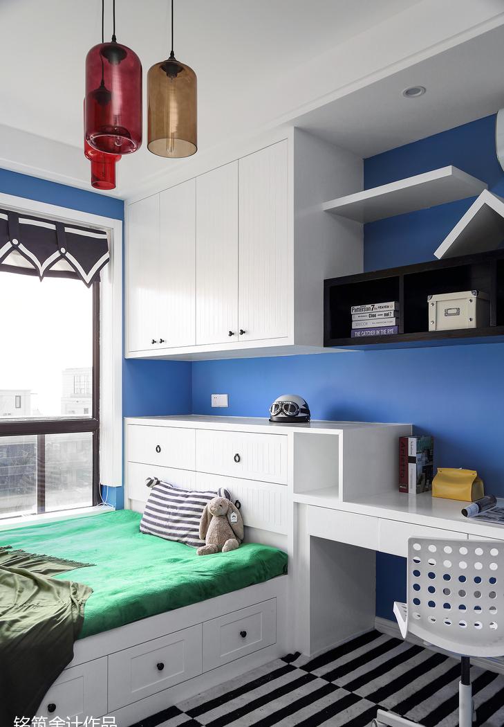 瓦雀空间设计 | 色彩碰撞与功能融合的复古风家居-20