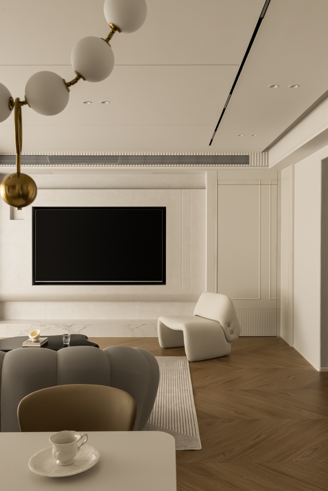 现代法式 · 舒适温馨空间-10