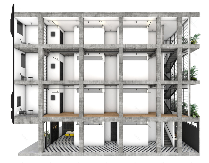 QUB 房间丨印度丨Tamara Wibowo Architects-49