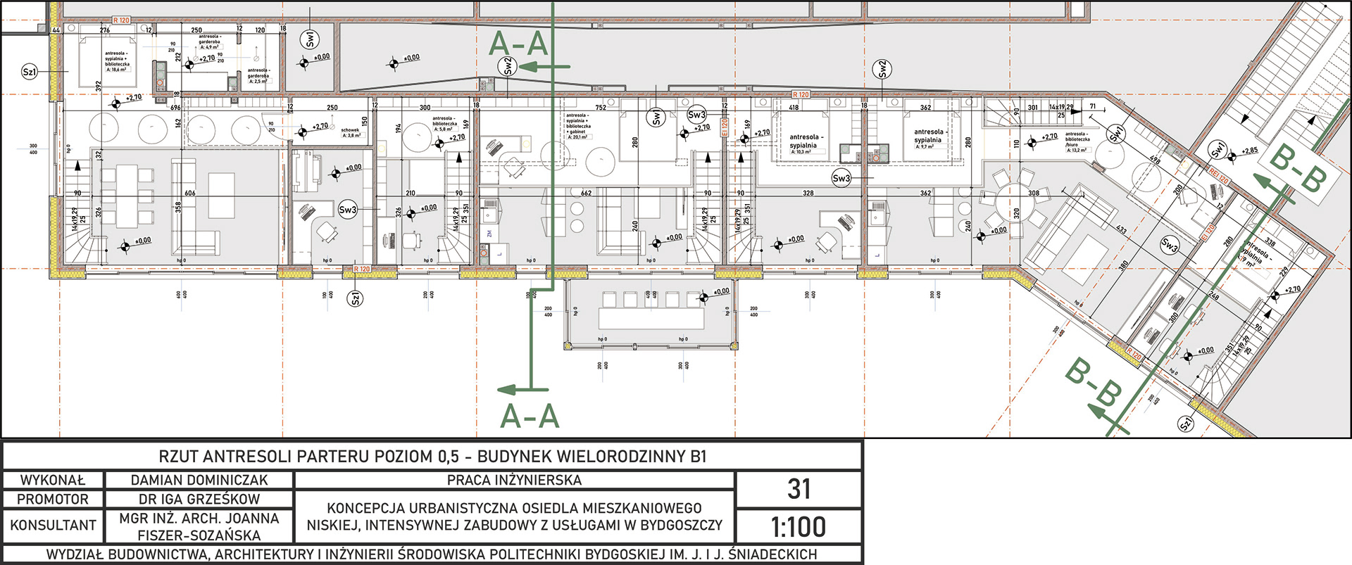 高密度和低层多功能木结构住宅区丨波兰比得哥什丨Damian Dominiczak-297