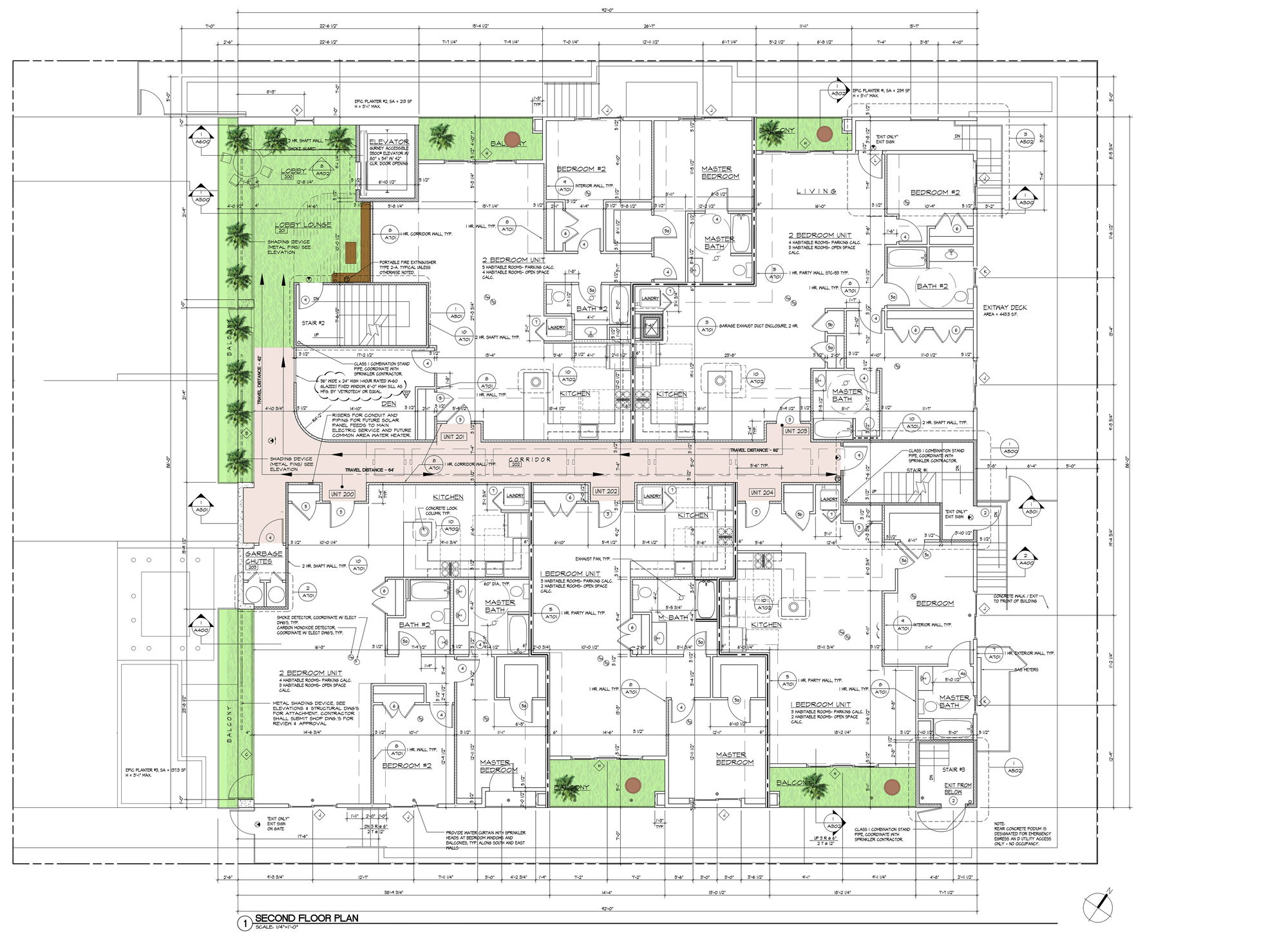 捉迷藏公寓丨美国洛杉矶丨Valerie Schweitzer Architects-17
