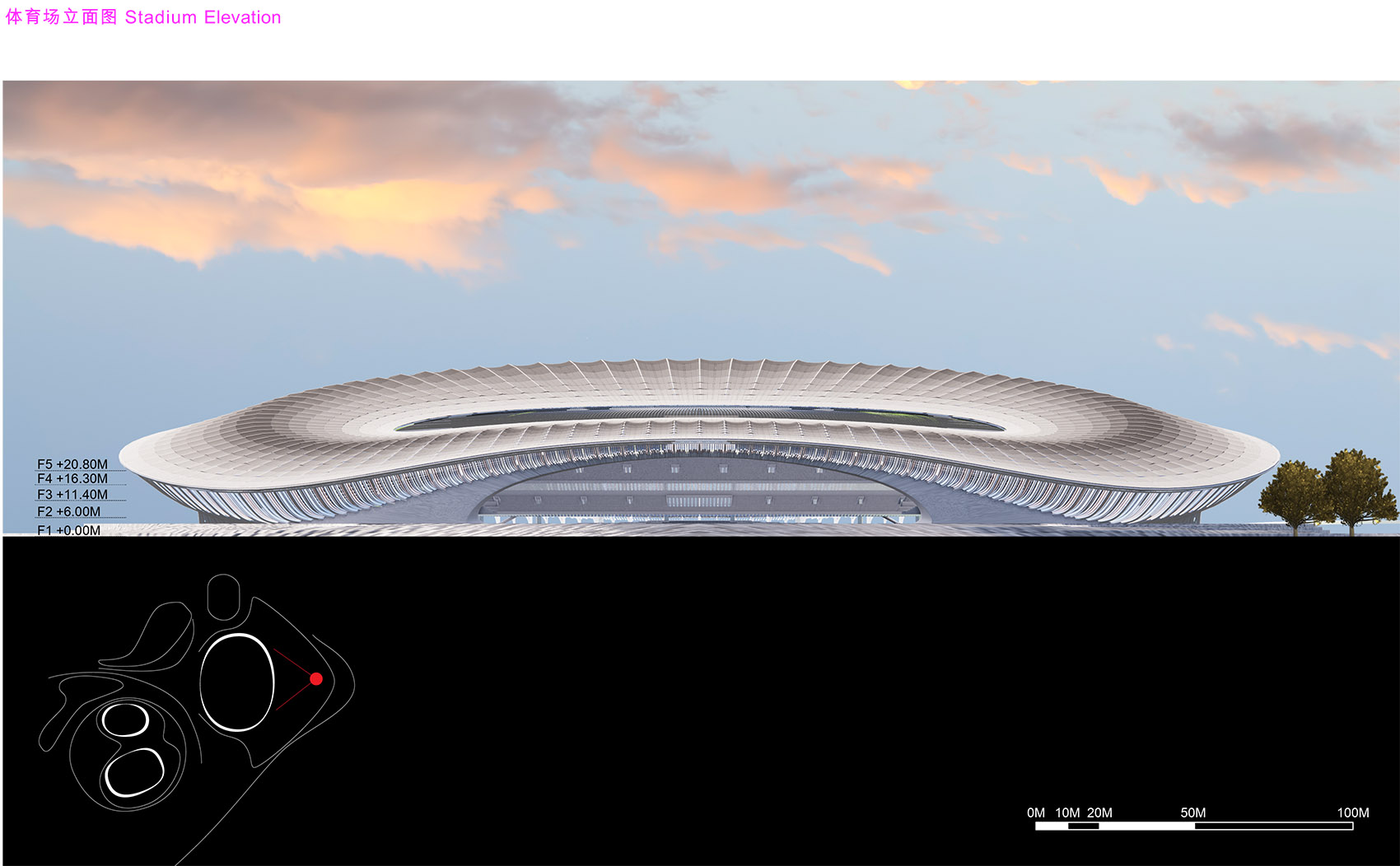 粤港澳大湾区体育中心即将完工 / Zaha Hadid Architects-91