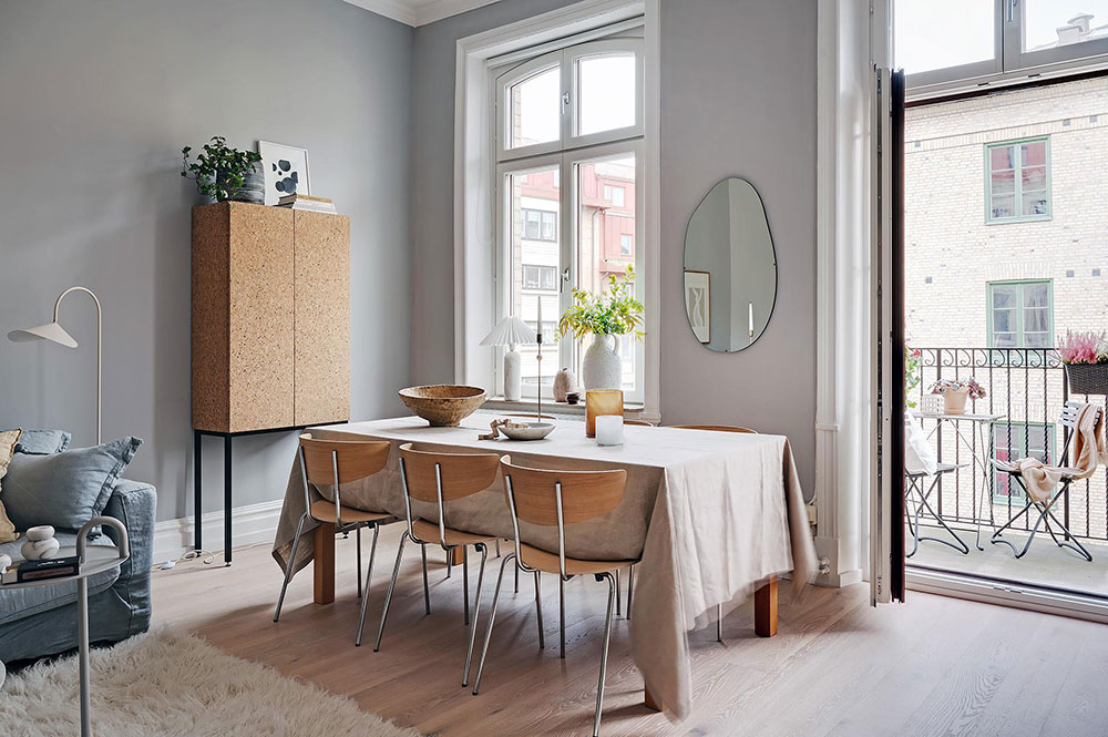 温馨与冷静的完美融合 | 81 平米瑞典公寓设计-6