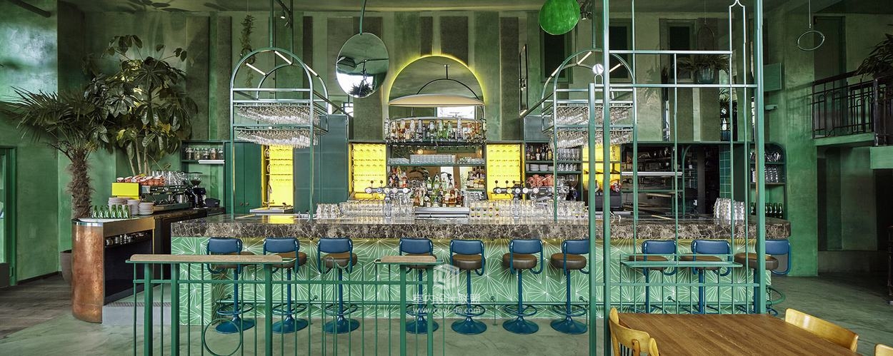 街角雨林，都市绿野 - 阿姆斯特丹酒吧设计-2