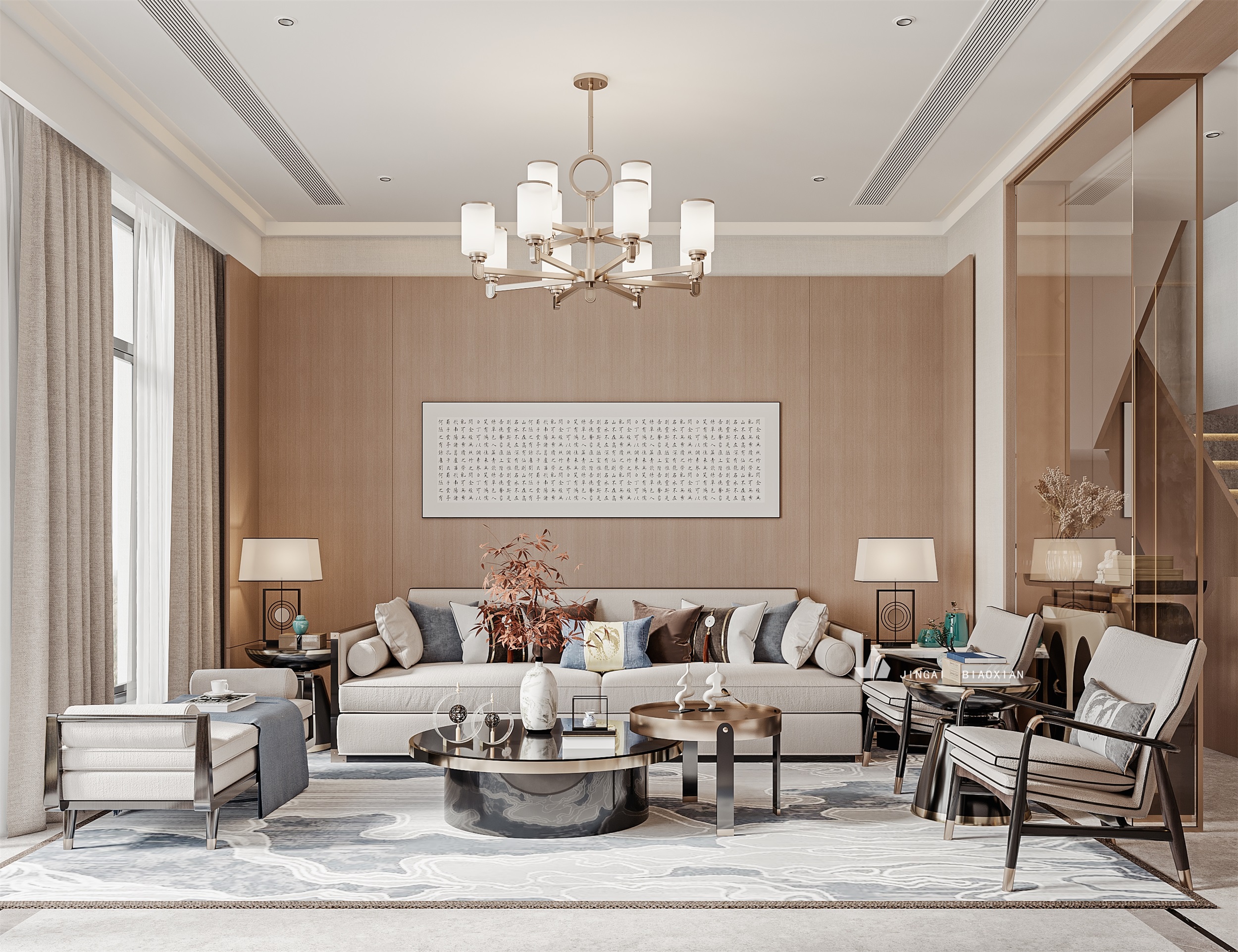 现代简约客餐厅设计案例-30