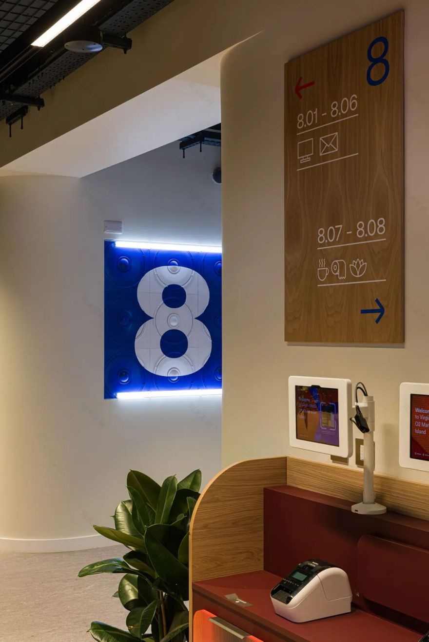 移动网络Virgin Media O2混合办公设计丨英国曼彻斯特丨SpaceInvader设计师事务所-107