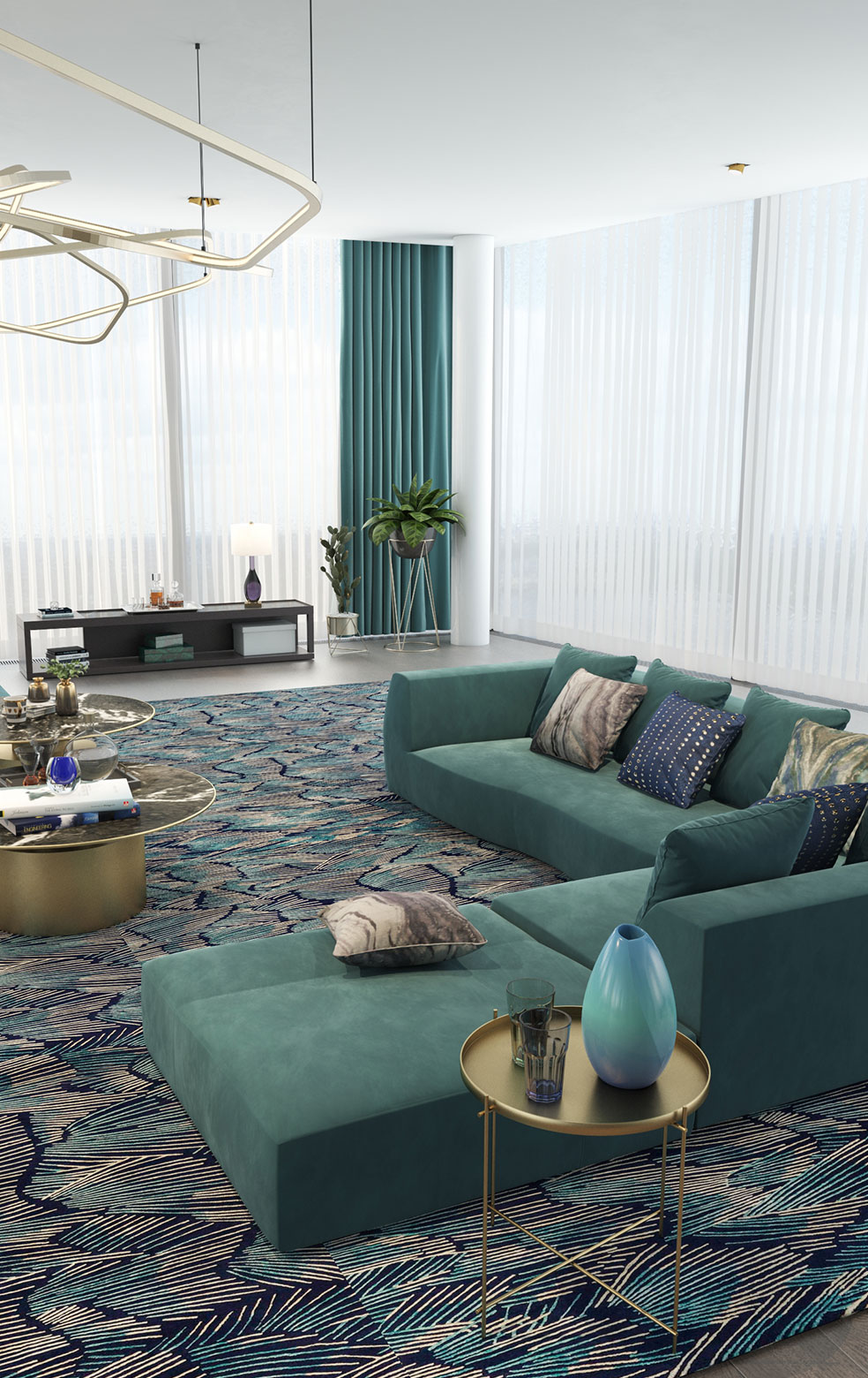 汉堡易北爱乐厅·Petra 家·现代冷色调豪装公寓-0