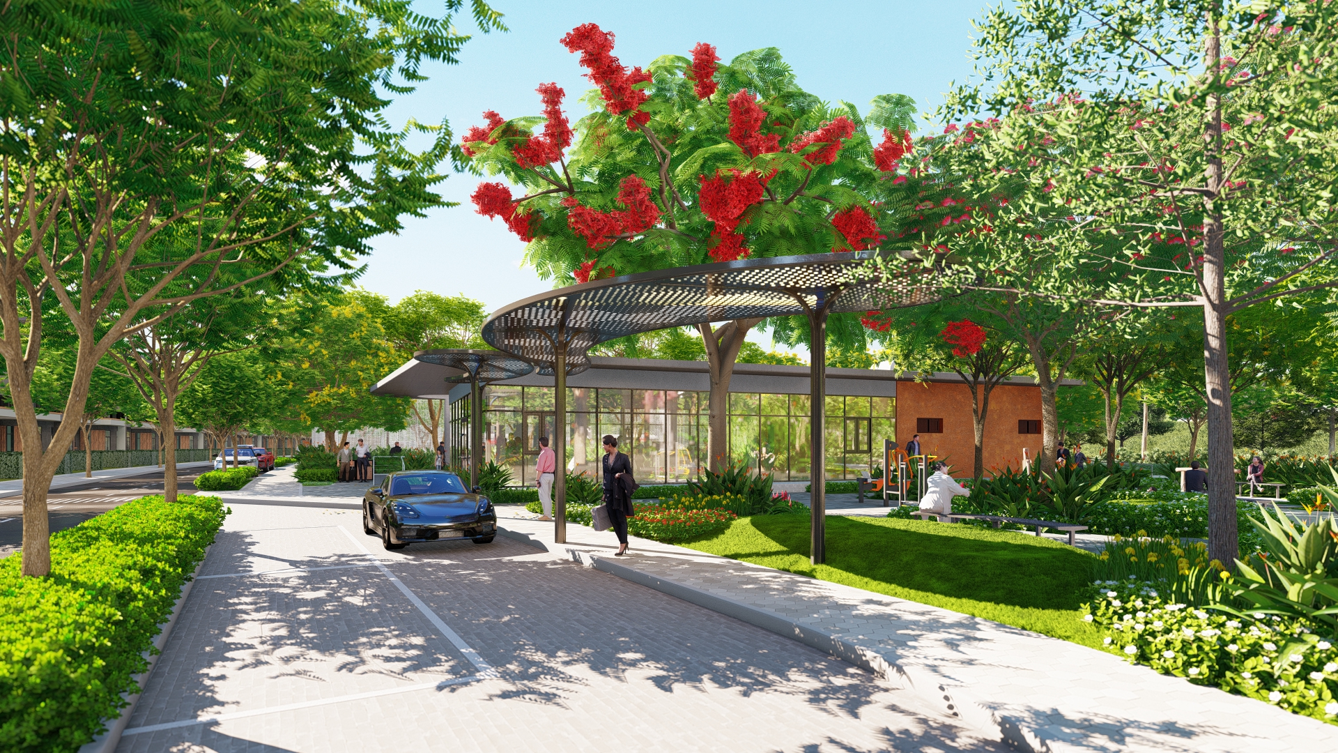 Khu tiện ích TDTT（体育设施区）丨Kts. Lê Hồng Thắm-12