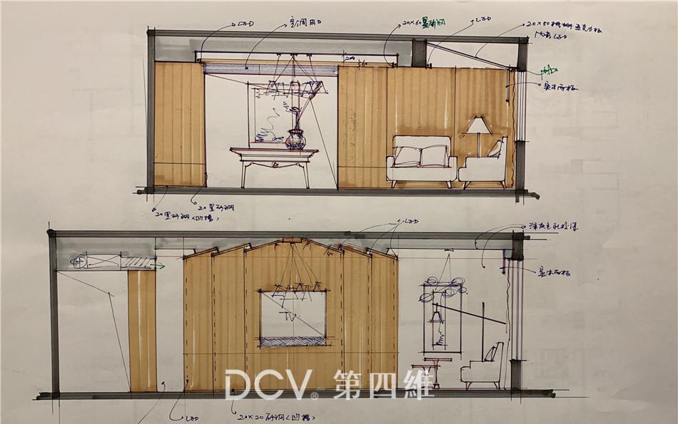 泰然阁中式庭院餐厅室内外装修丨中国西安-17