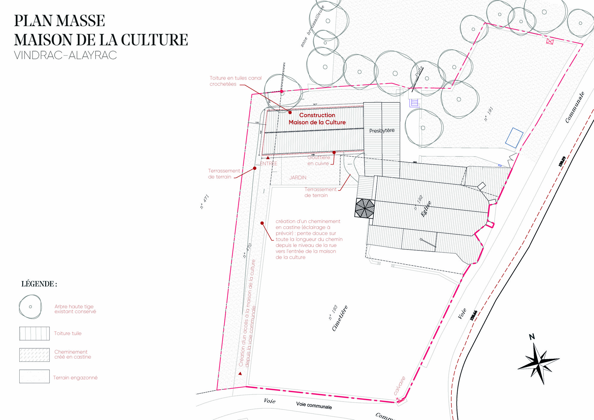 Construction of the Vindrac-Alayrac Culture Center / LETELIER ARCHITECTES-30