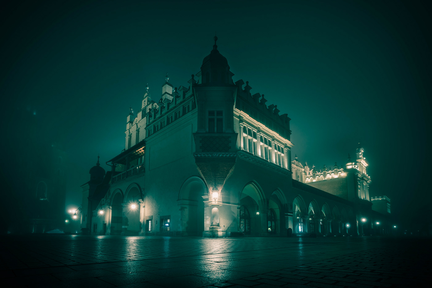 Krakow in the fog II-5