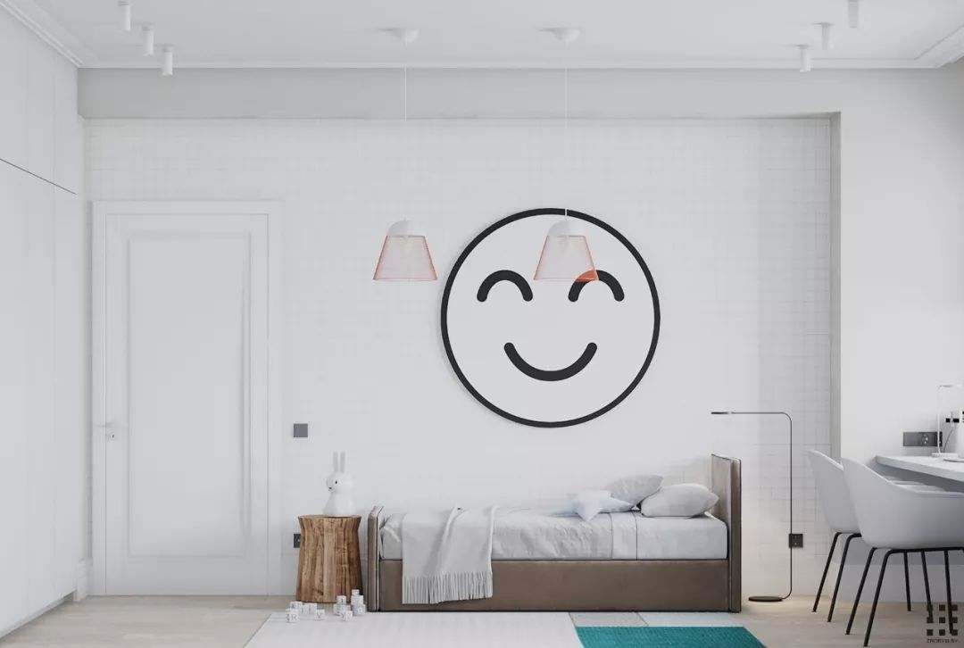 极简北欧风公寓设计，空间元素增添艺术风味-24