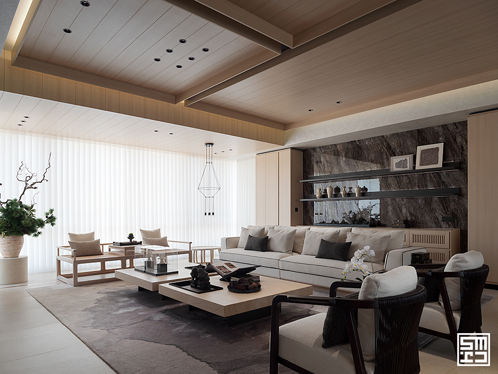 恒艺御龙山样板房  宁静,心向往的慢生活丨中国广东丨森境设计,王俊宏-4