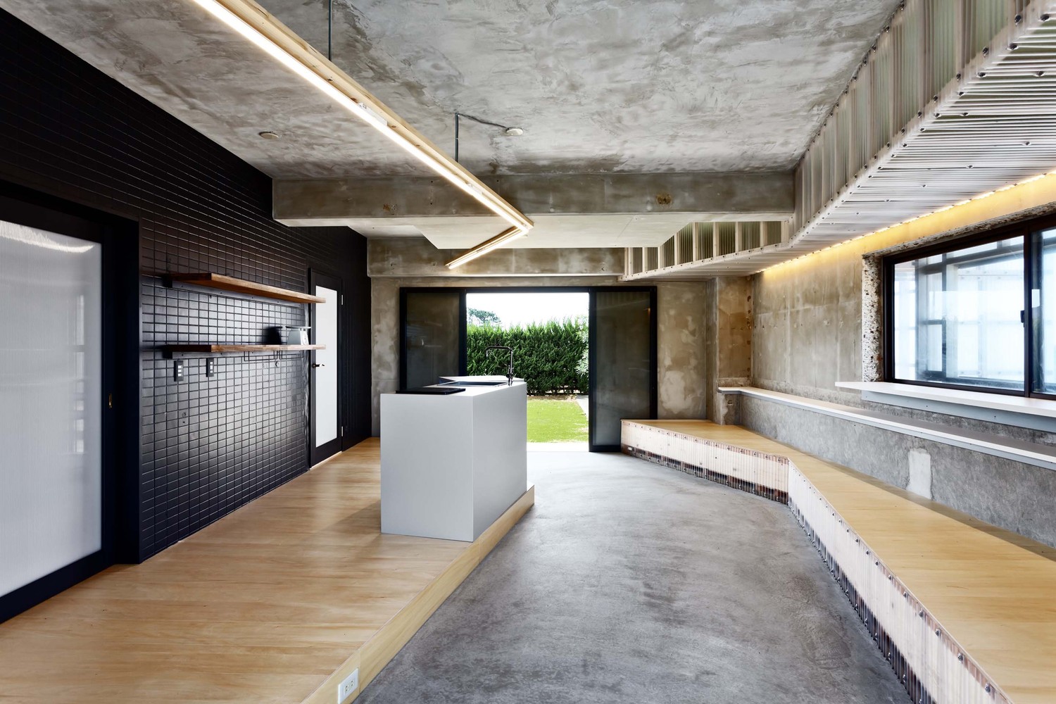 日本海景别墅"重建"设计,解决沙尘问题,视野开阔-11