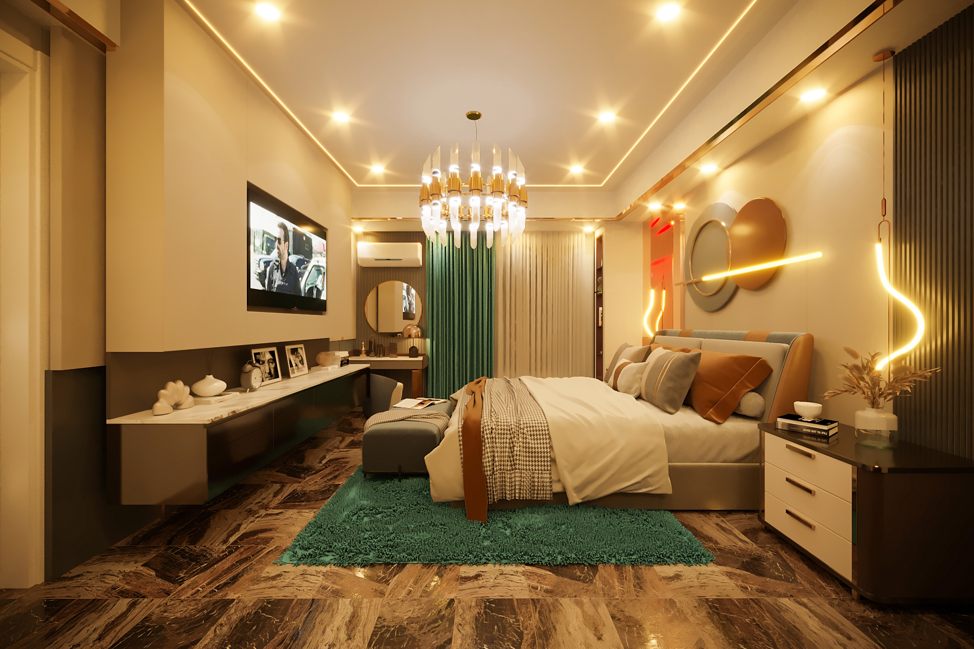 Ultra Modern Master Room Night Light 2022-3