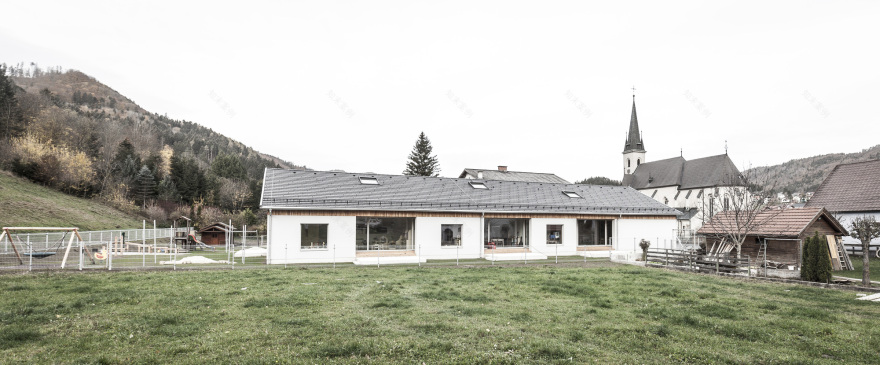 Kindergarten Ramsau 幼儿园丨奥地利丨Baukooperative-27