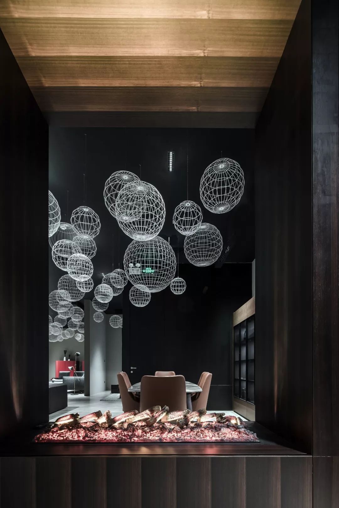 广州“落雪”空间，灯光设计展现气质魅力-14