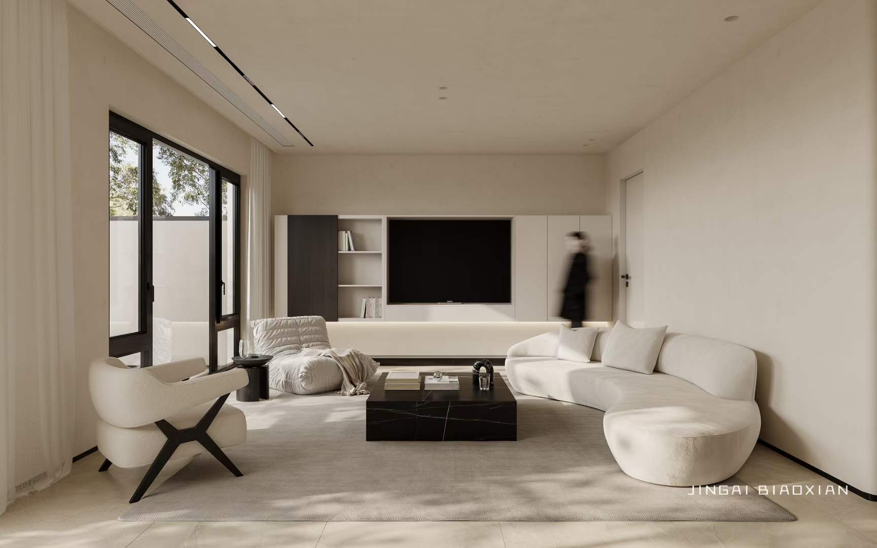 现代奶油极简风-8