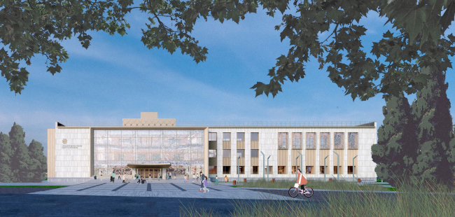 Т·Н· Хренникова市文化宫改造项目丨俄罗斯丨“Высота”工作室,“身份在典型中”项目团队-79