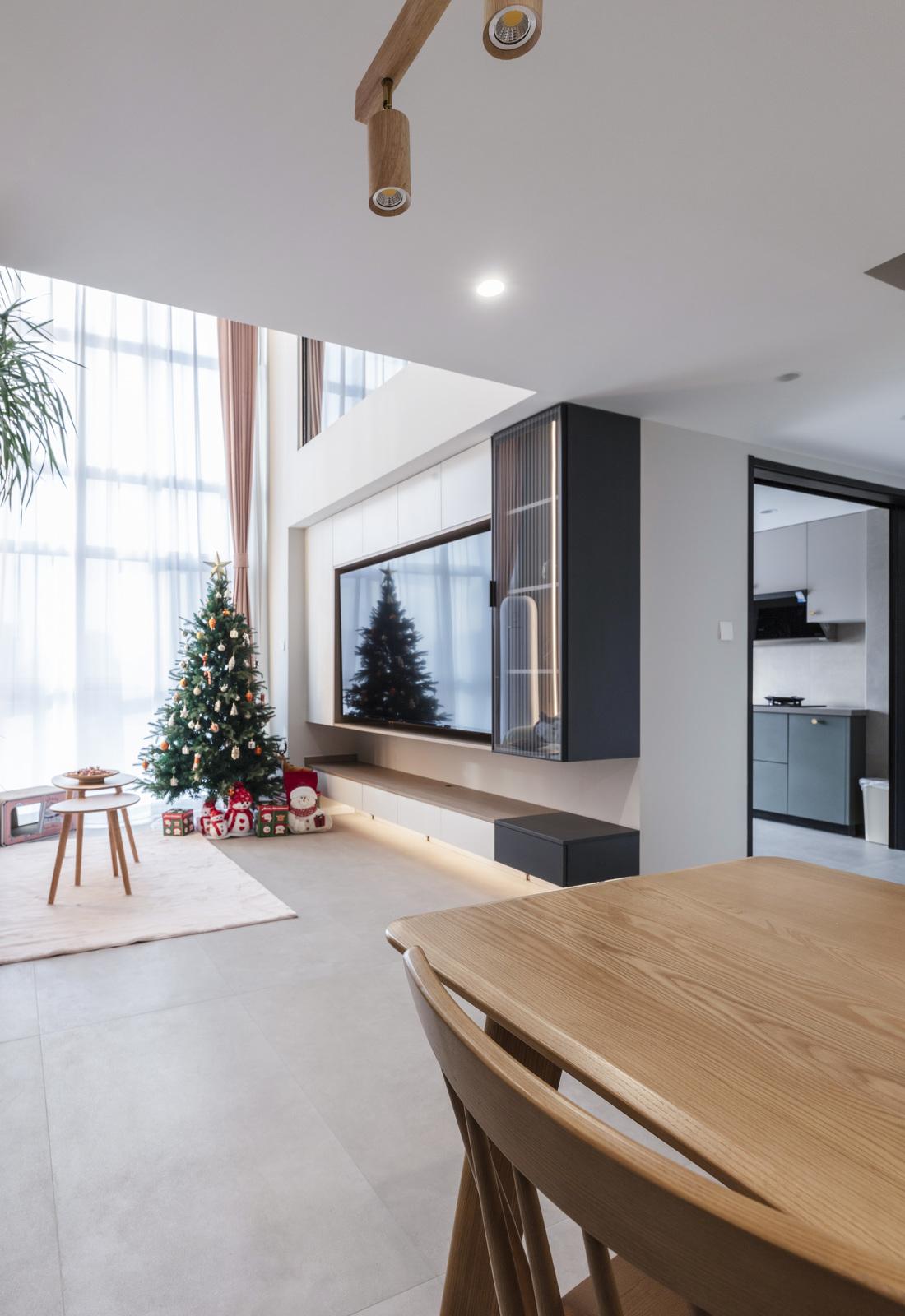 浪漫小夫妻的温馨婚房 | 简约原木与奶白系的完美融合-10